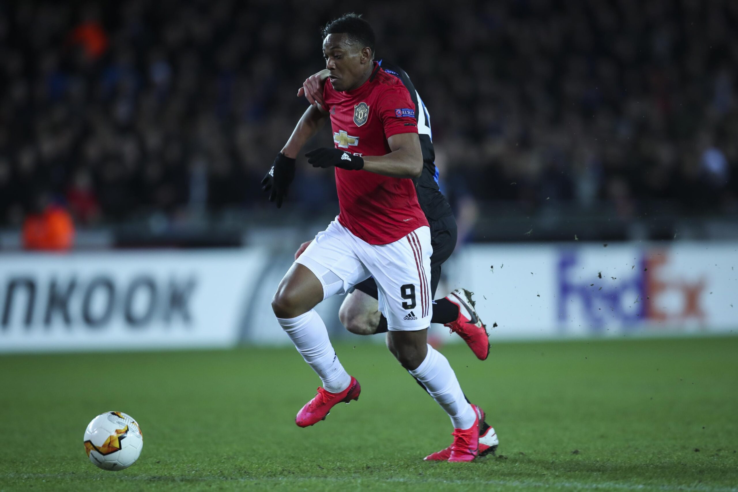 Martial sử dụng dòng Nike Mercurial