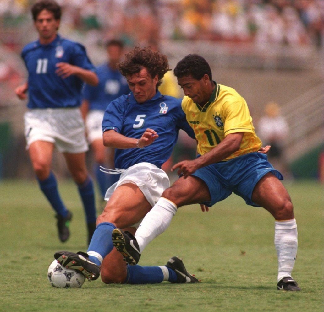 Romario và Paulo Maldini