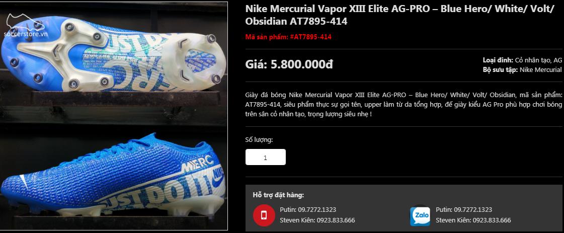 Mẫu Nike cao cấp này khá đắt tiền