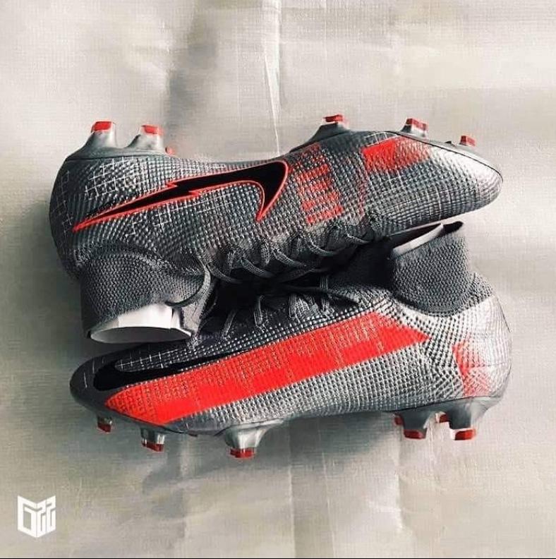 Giày đá bóng Nike Mercurial Bomber Grey 2020