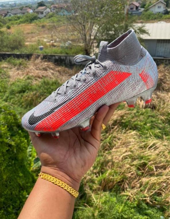 Giày đá bóng Nike Mercurial Bomber Grey 2020