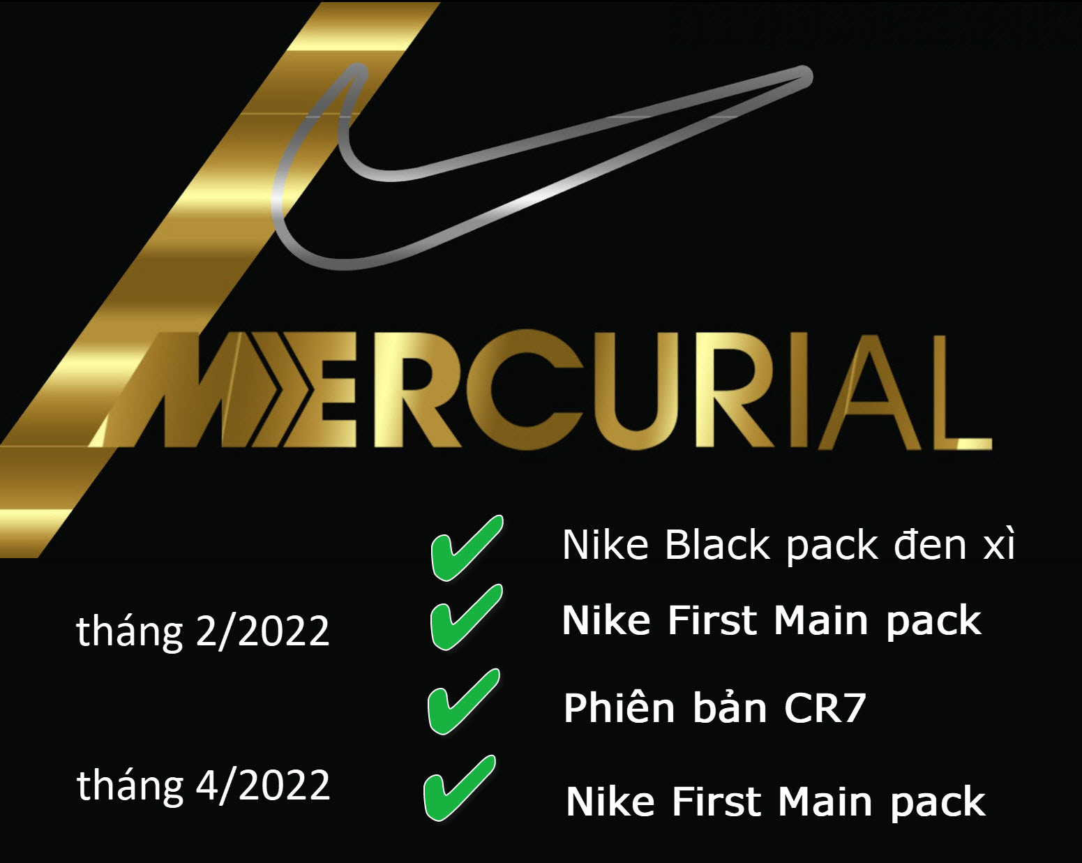 giày Nike Mercurial 2022
