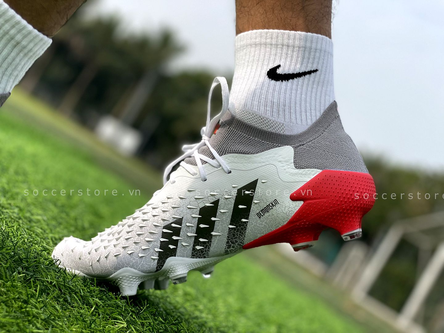 Giày Adidas Predator Freak .1 L FG White Spark FY6263