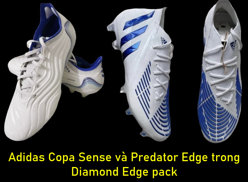 Copa Sense và Predator nằm trong bst giày Adidas Diamond Pack