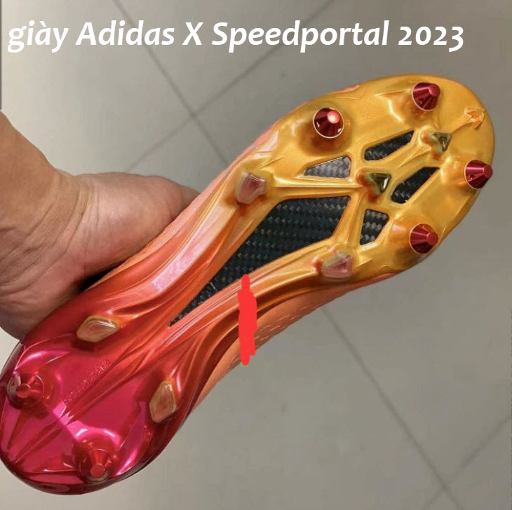 giày Adidas X Speedportal 2023 màu hồng cam