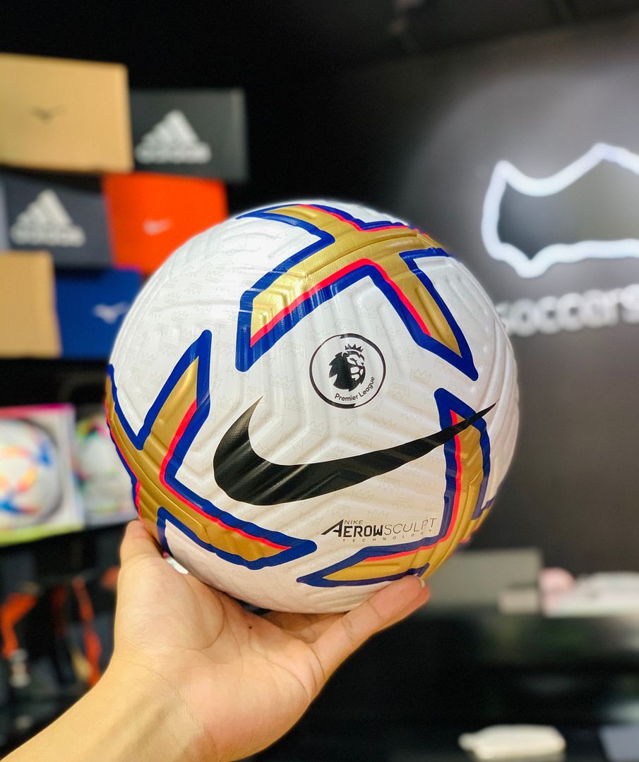 Bóng Nike Flight Premier League OMB 2022-2023 màu trắng đồng - DN3602-100