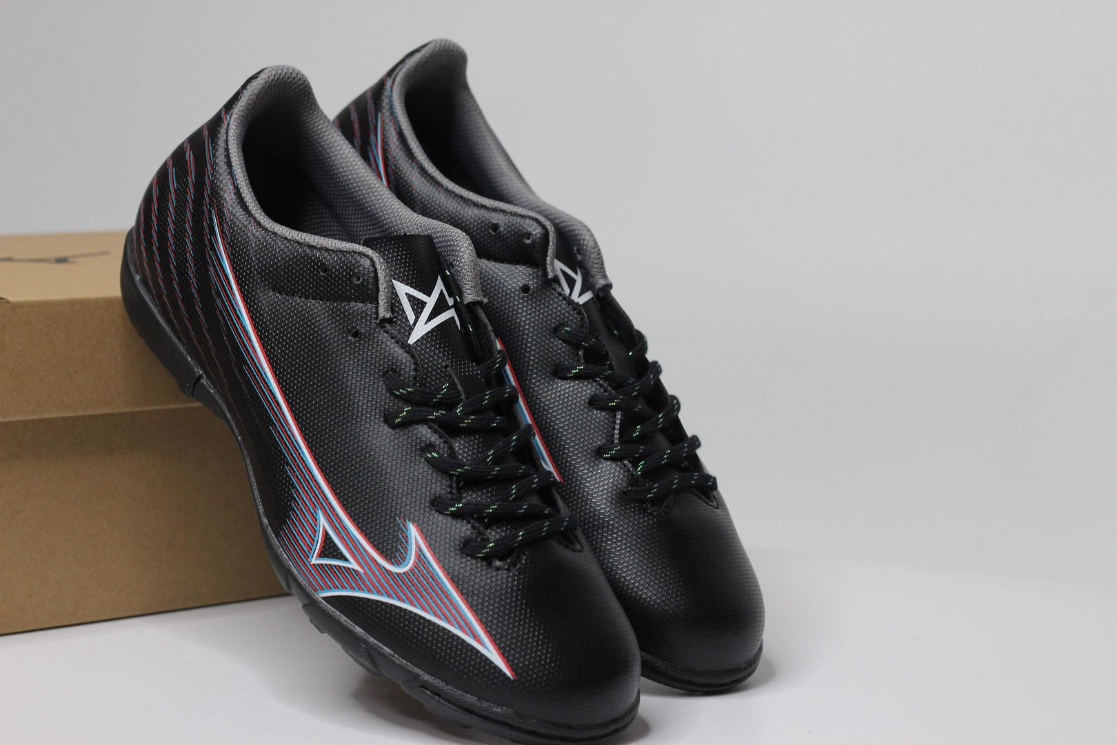 Mizuno α Alpha Select AS TF màu đen bạc - P1GD236501