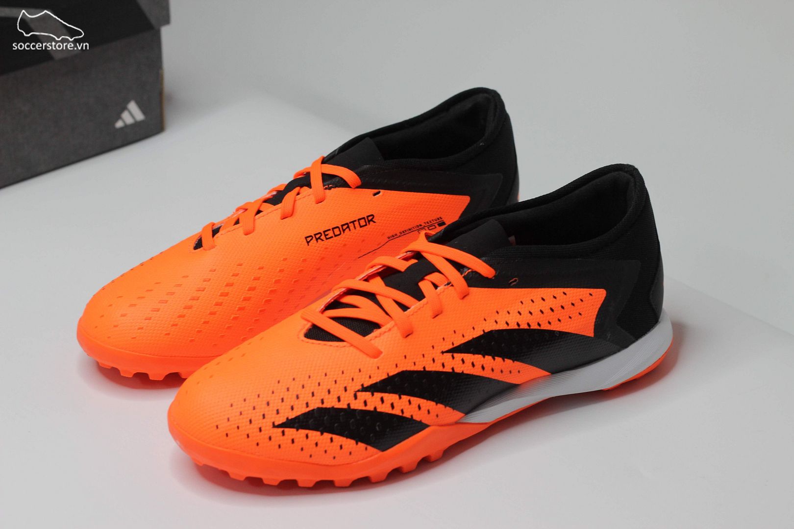 Adidas Predator Accuracy .3 L TF Heatspawn pack màu cam đen GW4641