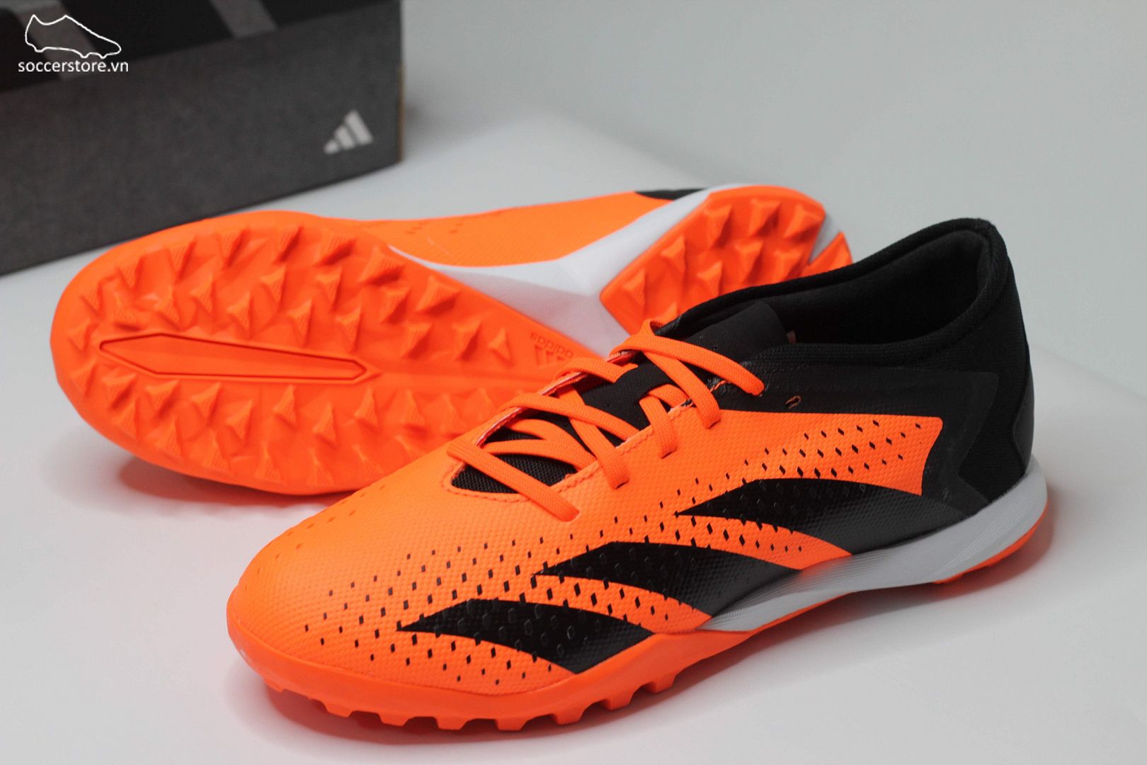 Adidas Predator Accuracy .3 L TF Heatspawn pack màu cam đen GW4641