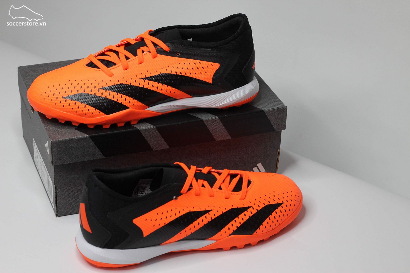 Adidas Predator Accuracy .3 L TF Heatspawn pack màu cam đen GW4641