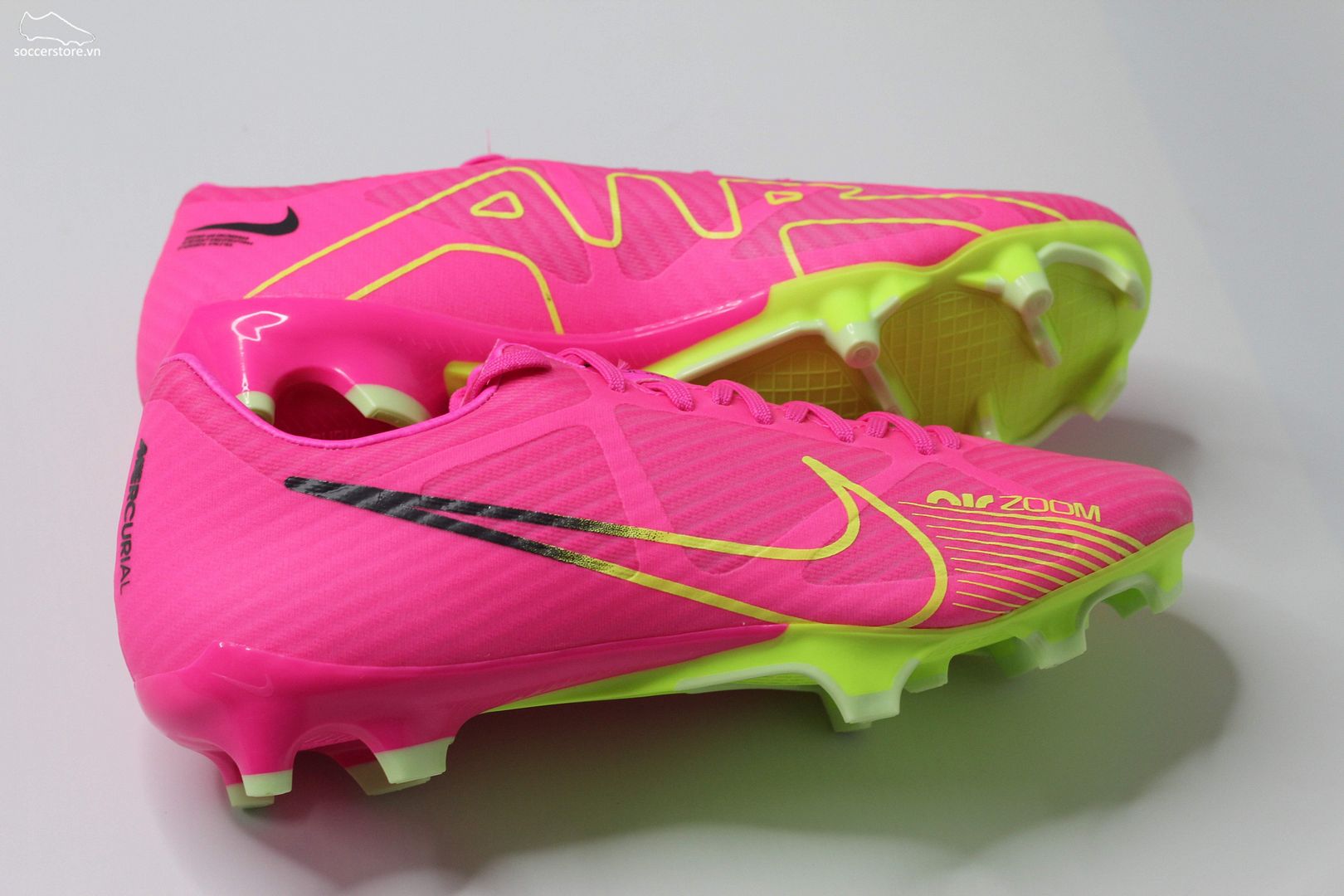 Nike Mercurial Vapor 15 Academy MG Zoom màu hồng- Luminous pack DJ5631-605