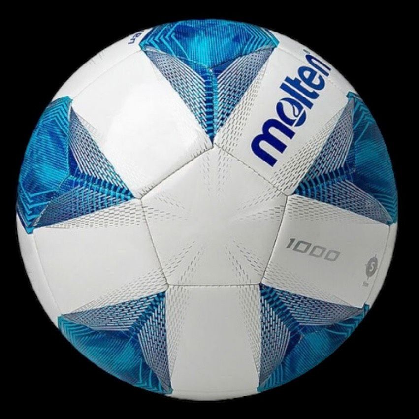 Bóng Molten F5A1000 size 5 màu trắng xanh