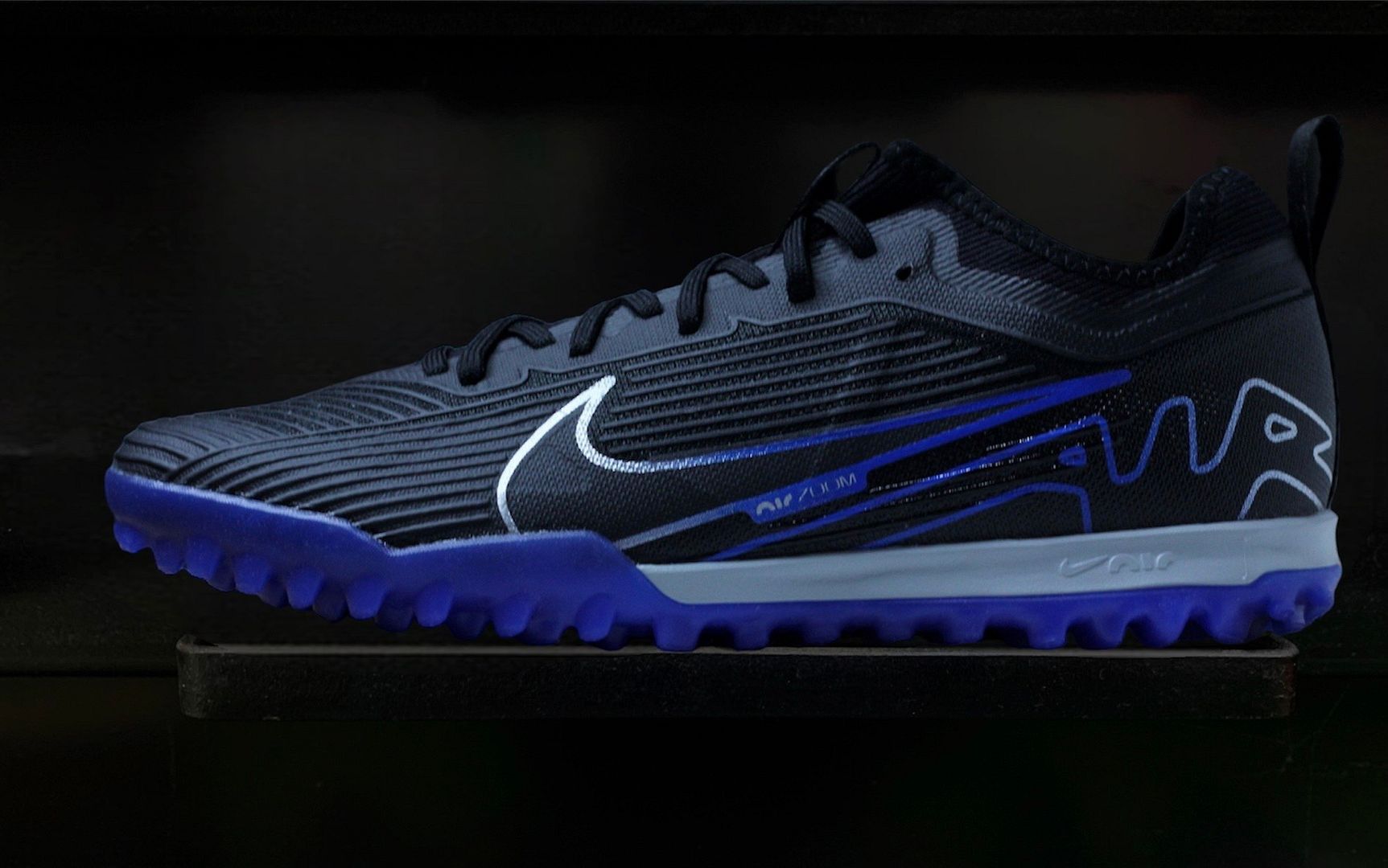 Nike Mercurial Vapor 15 Pro TF Air Zoom màu đen xanh DJ5605-040