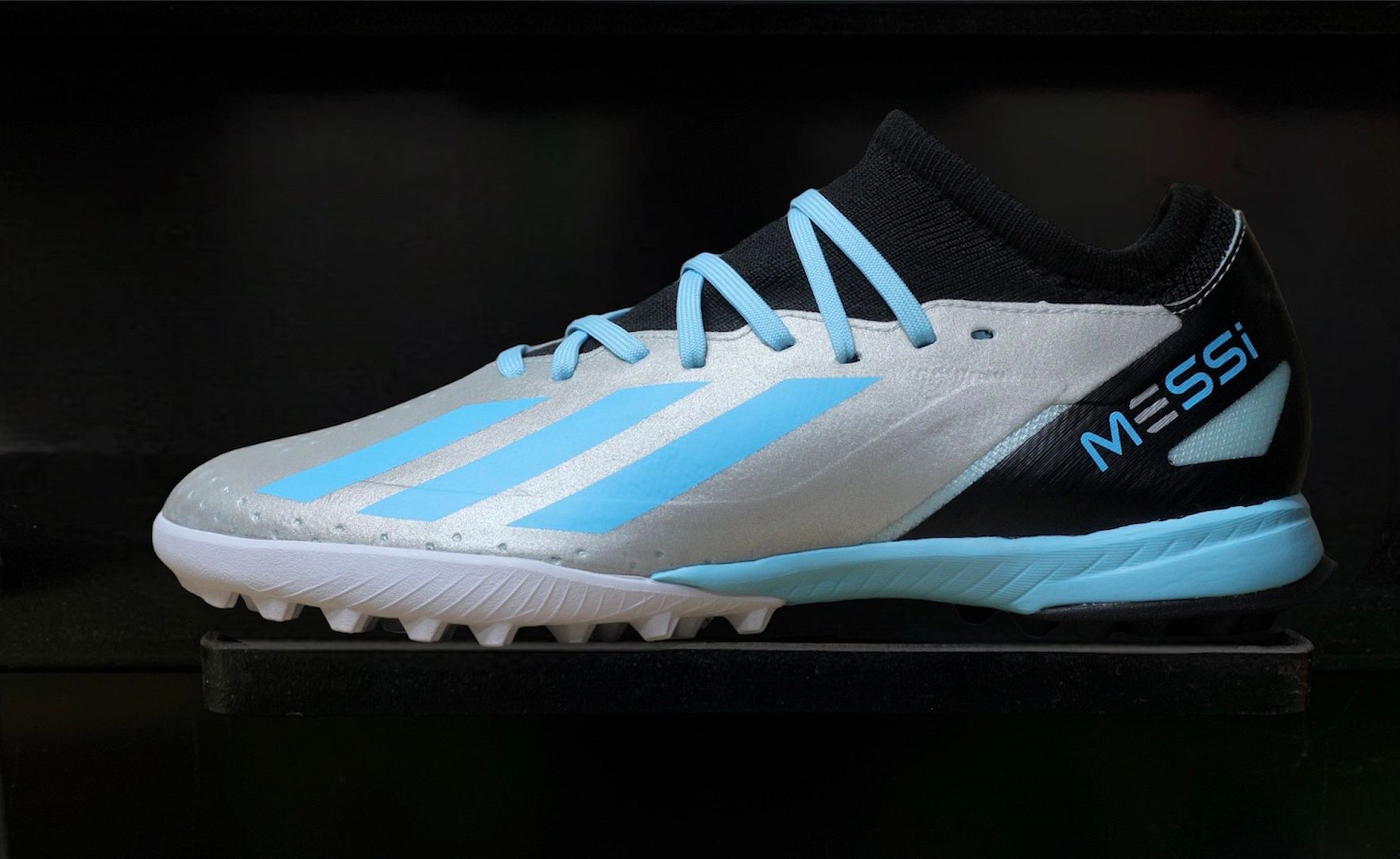 Adidas X Crazyfast Messi .3 TF Infinito Messi pack màu bạc/ xám IE4074