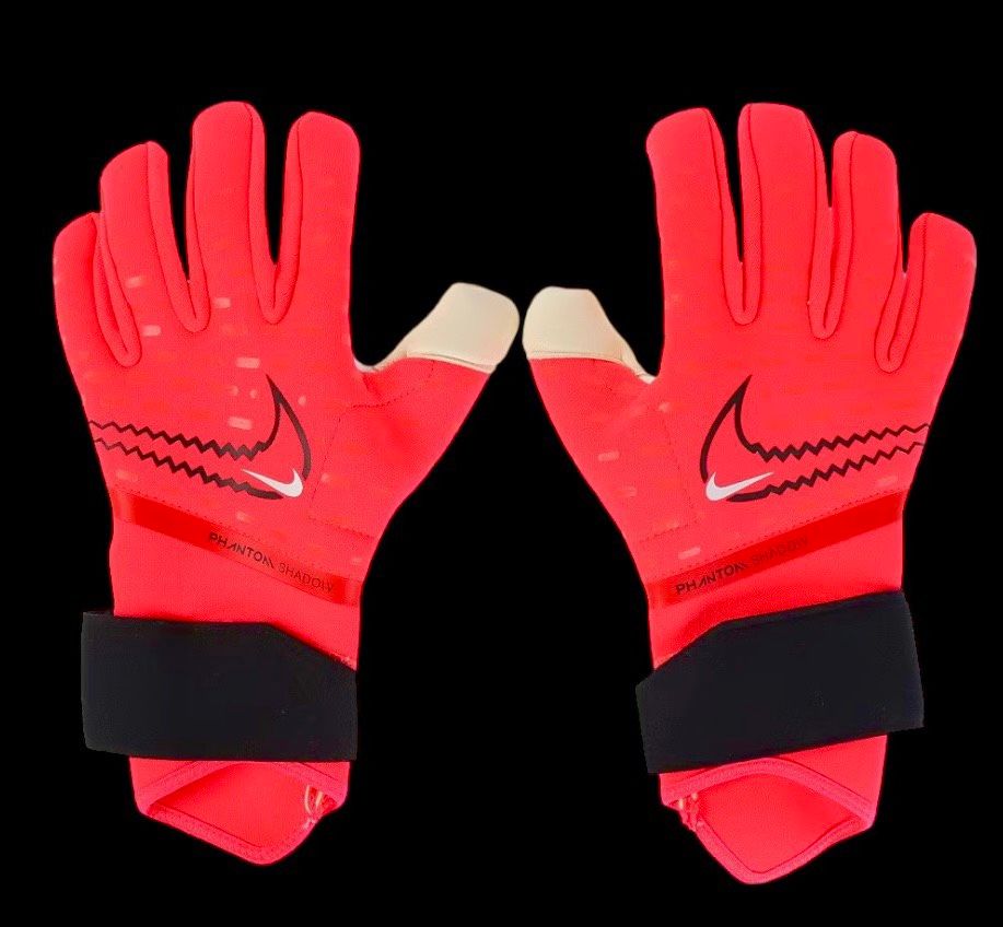 Găng tay thủ môn Nike Phantom Shadow màu đỏ cam GK Gloves CN6758-636