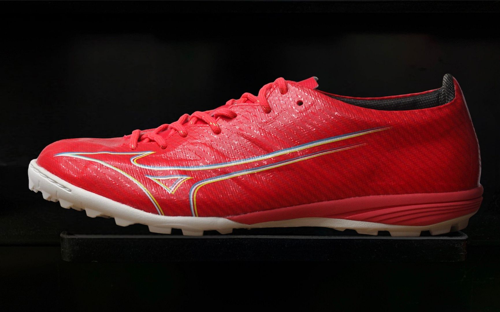 Mizuno Alpha Pro AS TF màu đỏ cam đế trắng P1GD236464
