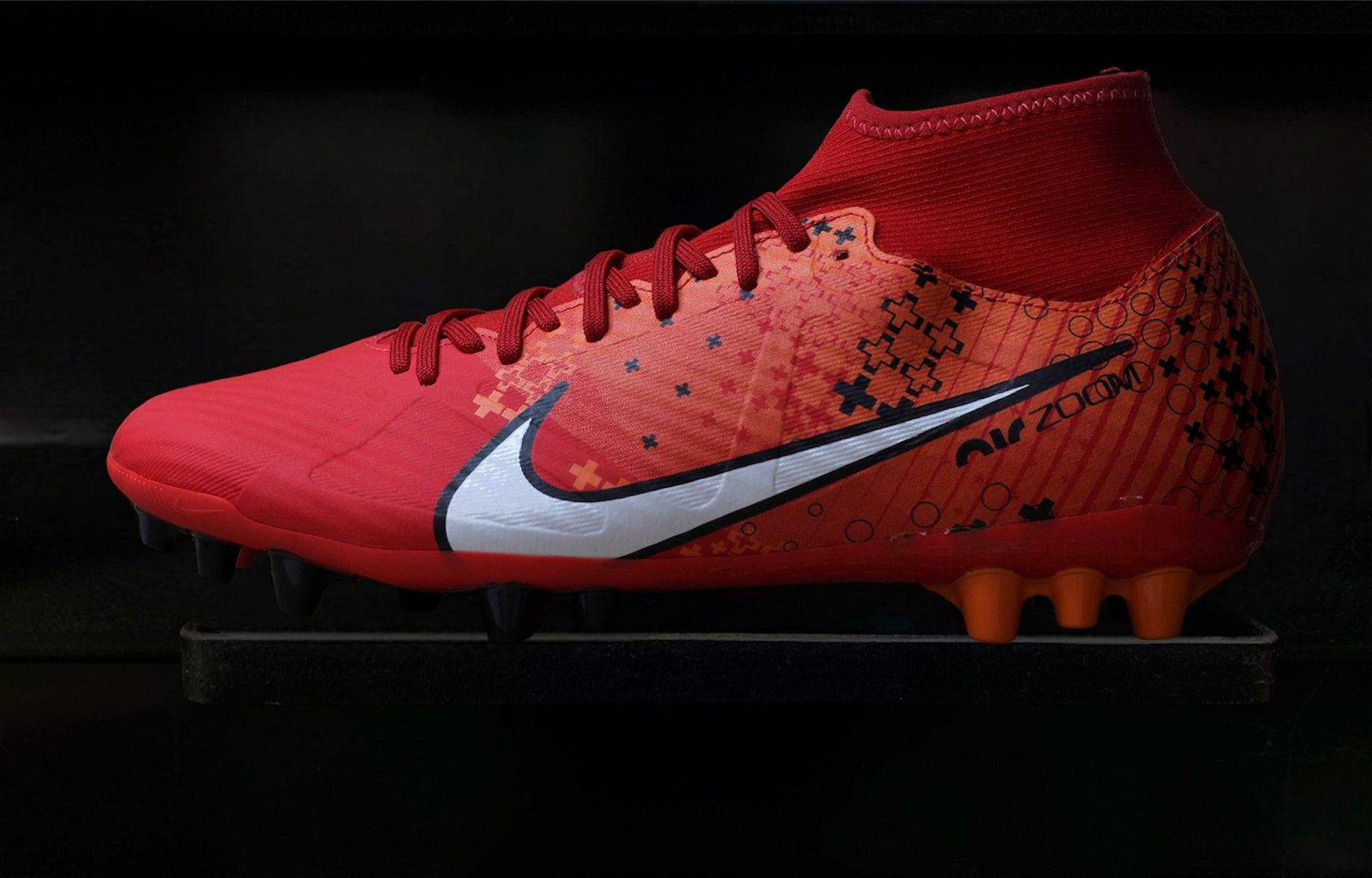 Nike Mercurial Superfly 9 Academy AG Air Zoom MDS 007 Dream Speed màu đỏ cam FD1158-600