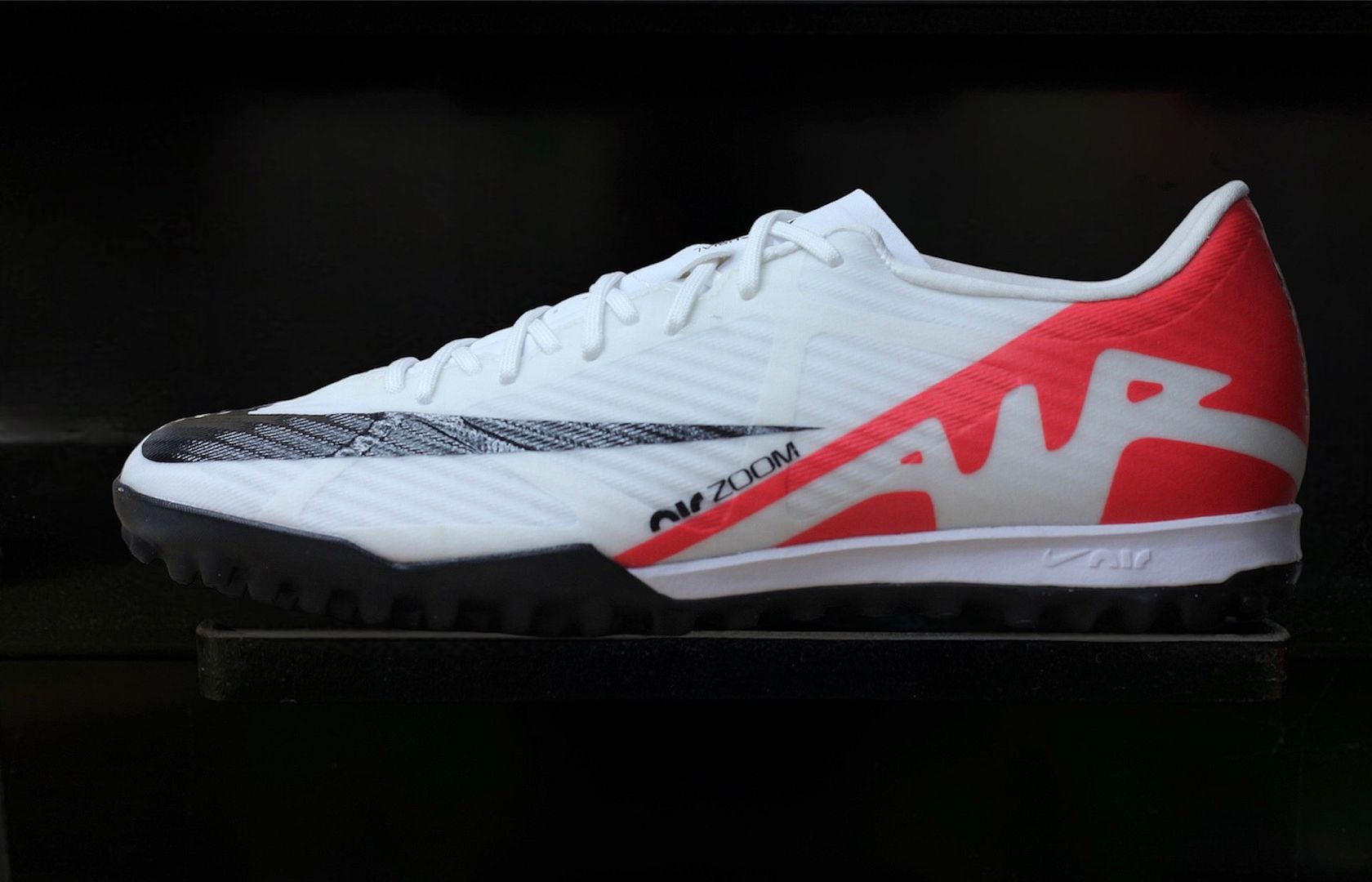 Nike Mercurial Vapor 15 Academy TF Air Zoom Ready pack màu trắng đỏ DJ5635-600