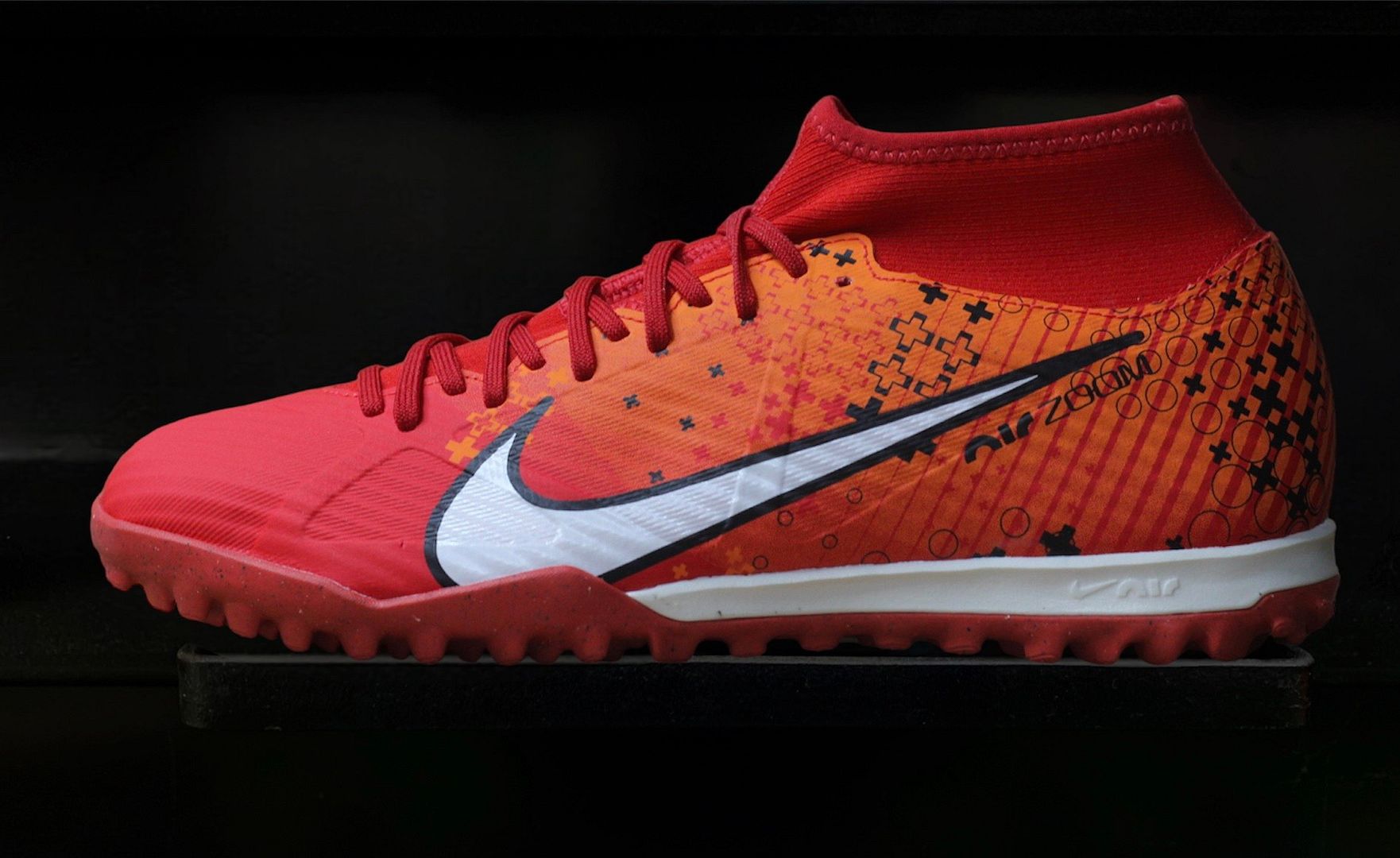Nike Mercurial Superfly 9 Academy TF Air Zoom MDS 007 Dream Speed màu đỏ cam FD1166-600