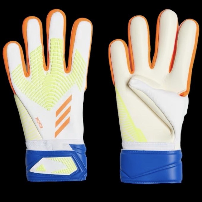 Adidas Predator Edge League GK Gloves màu trắng- đỏ cam HF9736