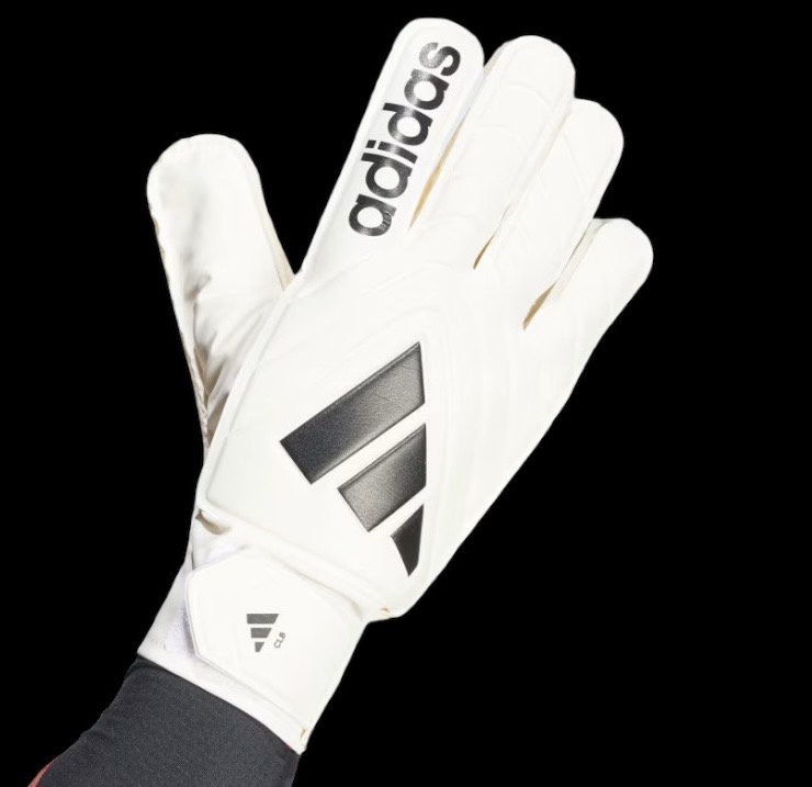Găng tay thủ môn Adidas Copa Club màu trắng- đen GK Gloves IQ4016