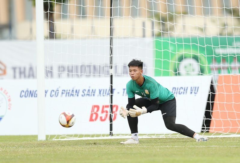 Găng tay thủ môn GKVN Phá Special Contact- màu trắng đồng