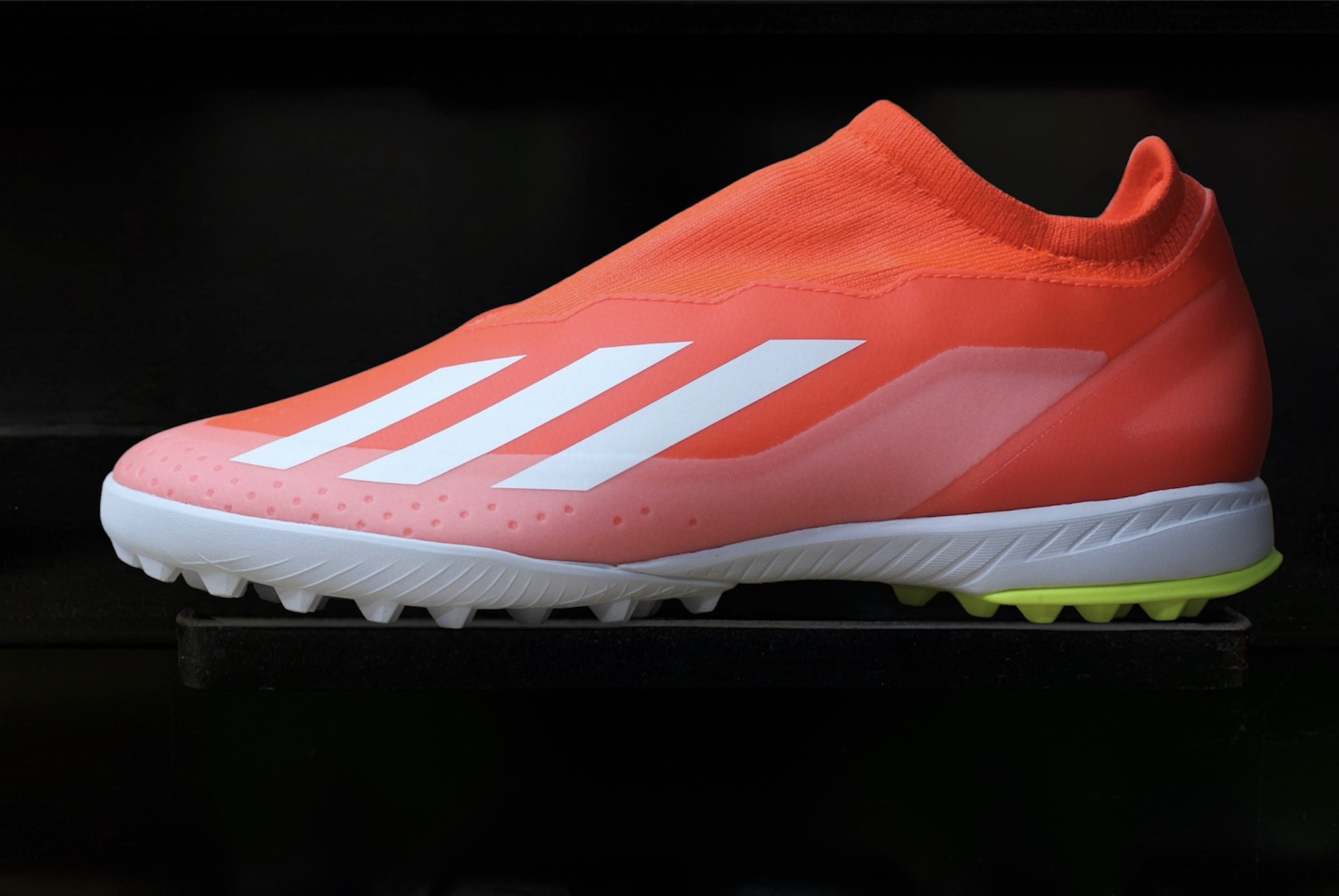 Adidas X Crazyfast League TF Lacless Energy Citrus pack- màu đỏ trắng IF0695