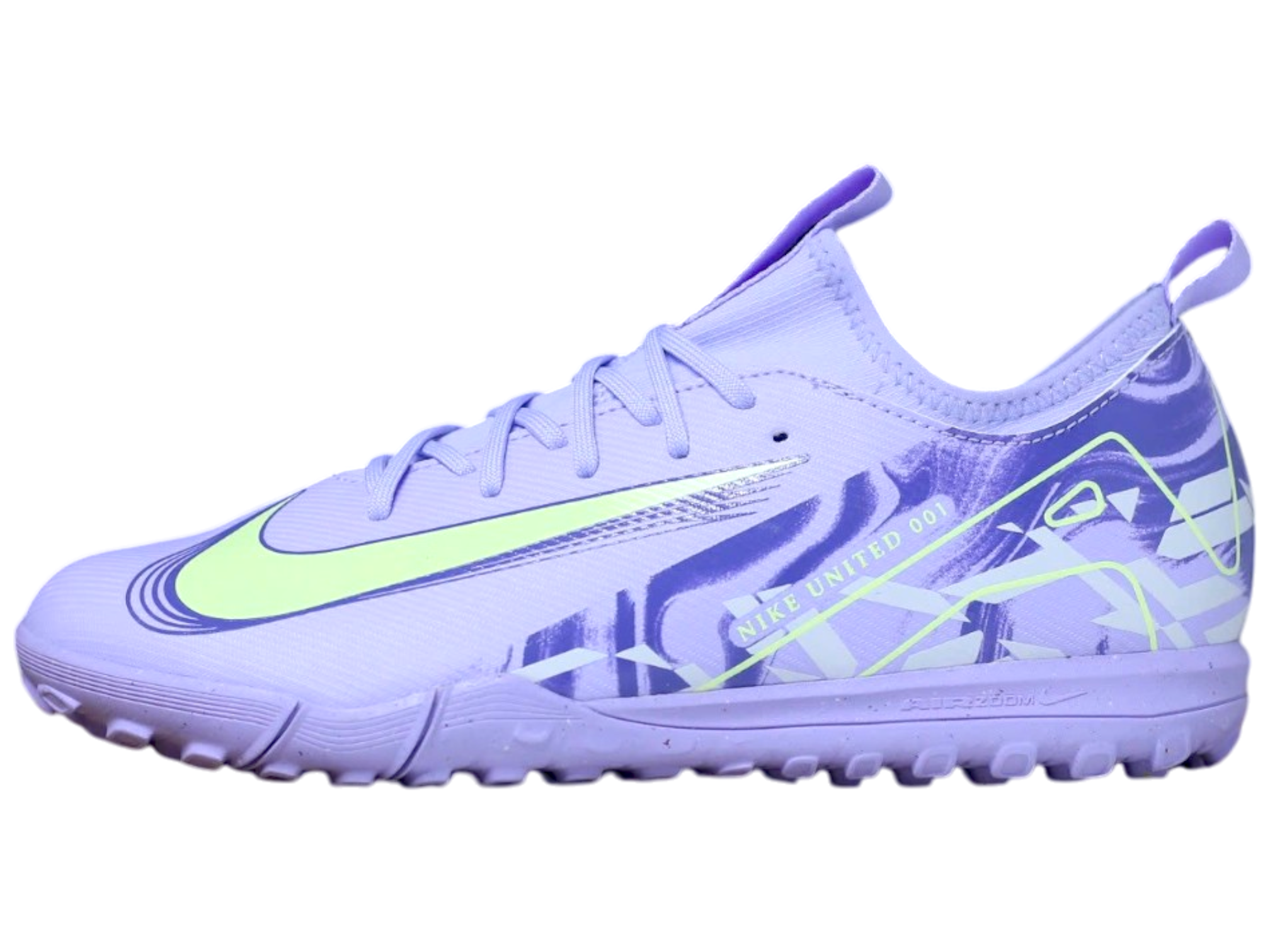 HF1589-500 Giày bóng đá trẻ em Nike Mercurial Vapor 16 Academy TF Jr NU1 màu tím HF1589-500