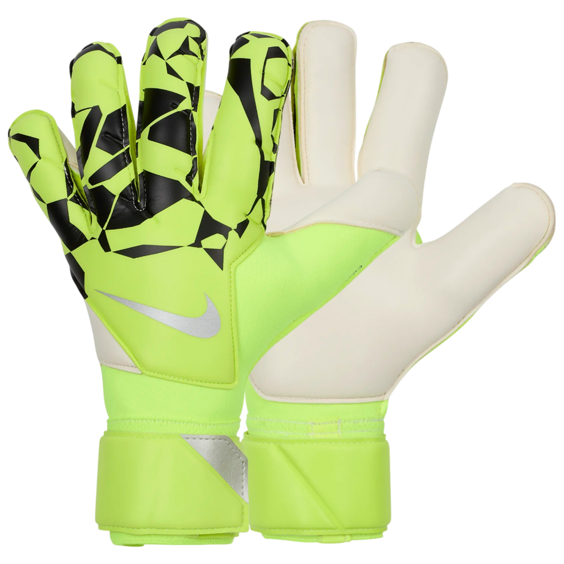 HQ0256-702 Găng tay thủ môn Nike Grip 3 màu vàng đen GK Gloves HQ0256-702