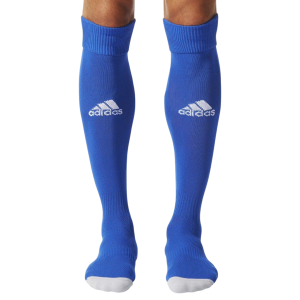 Tất đá bóng Adidas dài màu xanh dương