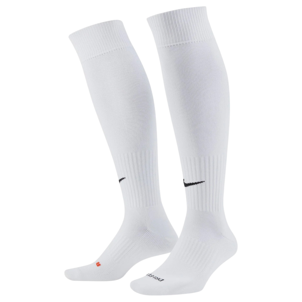 Tất bóng đá Nike dài màu trắng
