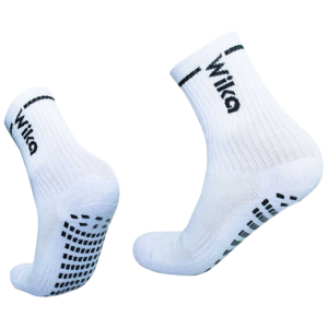 tất chống trơn màu trắng wika