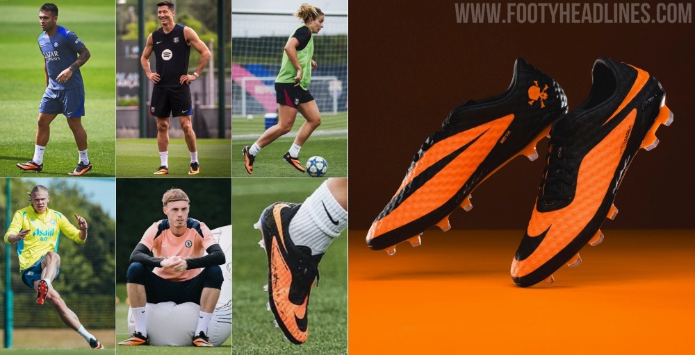 Các siêu sao sử dụng giày đá bóng Nike Hypervenom
