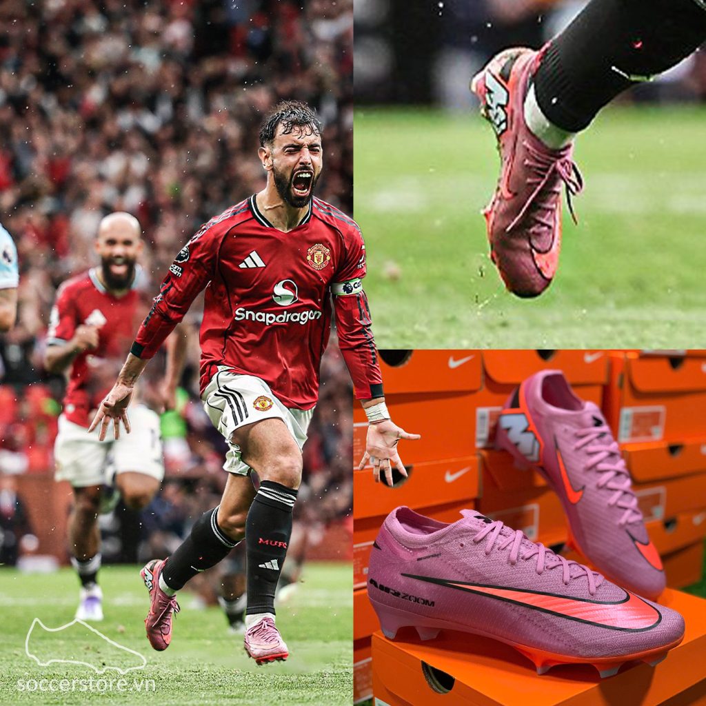 Bruno Fernandes yêu thích sử dụng Nike Mercurial Vapor 16 Elite