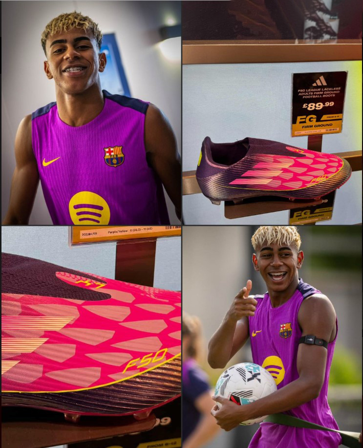 Hình ảnh Adidas F50 Yamal 25-26 (nguồn: FH)