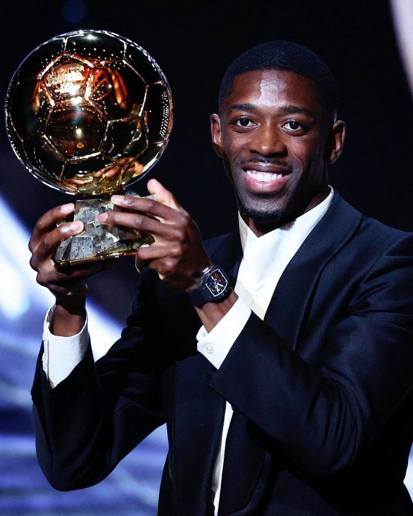 Dembele nhận danh hiệu Quả bóng vàng 2025