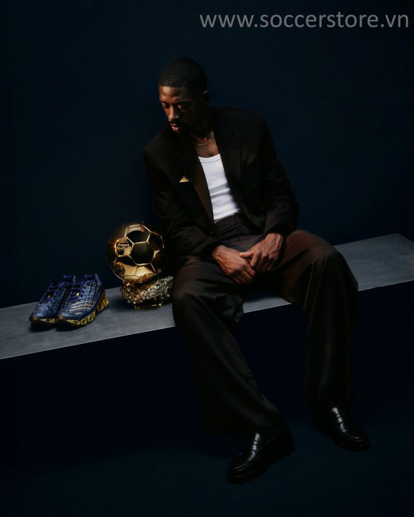 Giày Adidas F50 của Dembele kỷ niệm quả bóng vàng 2025