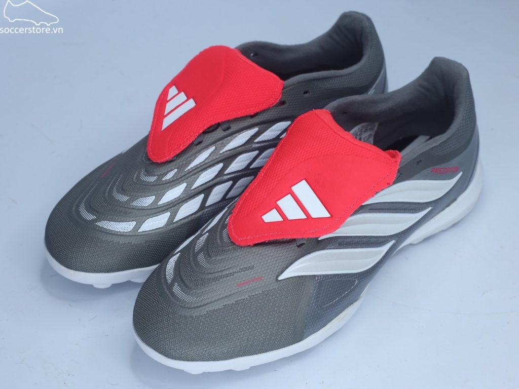 Adidas Predator League TF FT mũi tên bạc JR7875 Finishers Steel