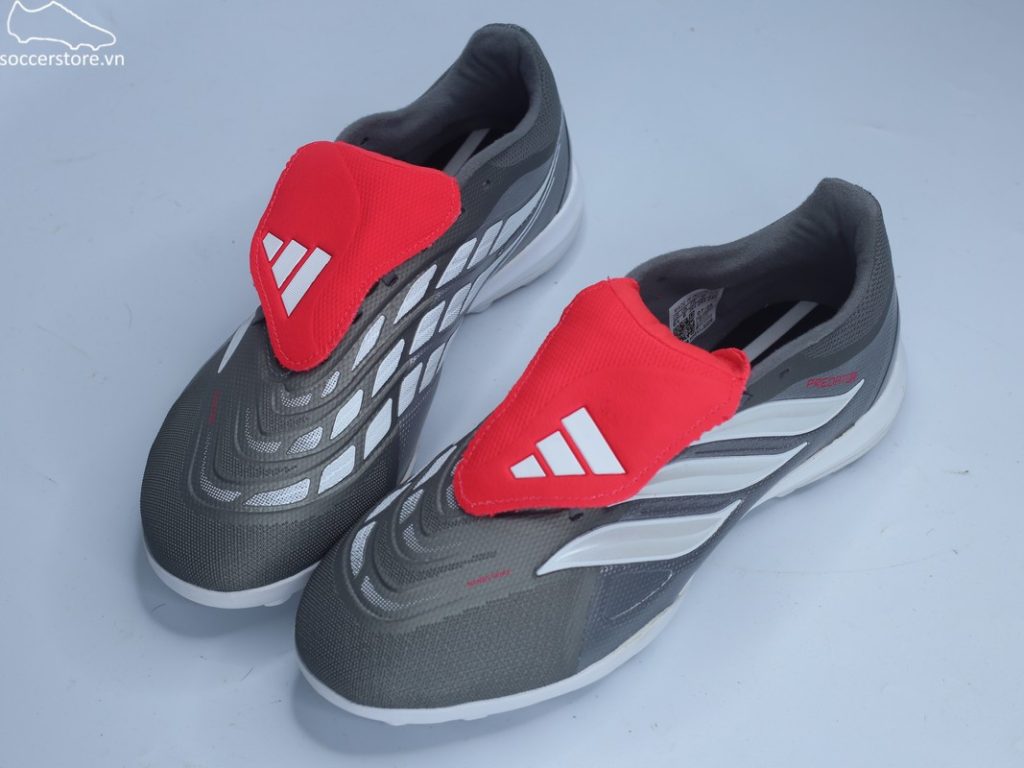 Adidas Predator League TF FT mũi tên bạc JR7875 Finishers Steel
