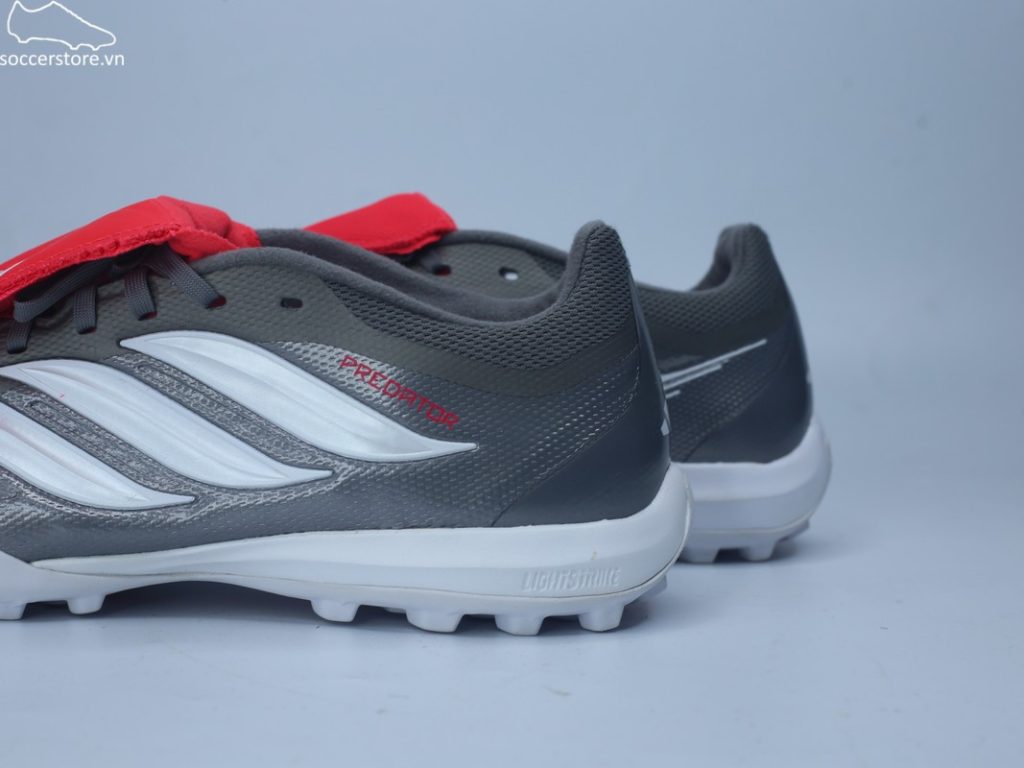 Adidas Predator League TF FT mũi tên bạc JR7875 Finishers Steel