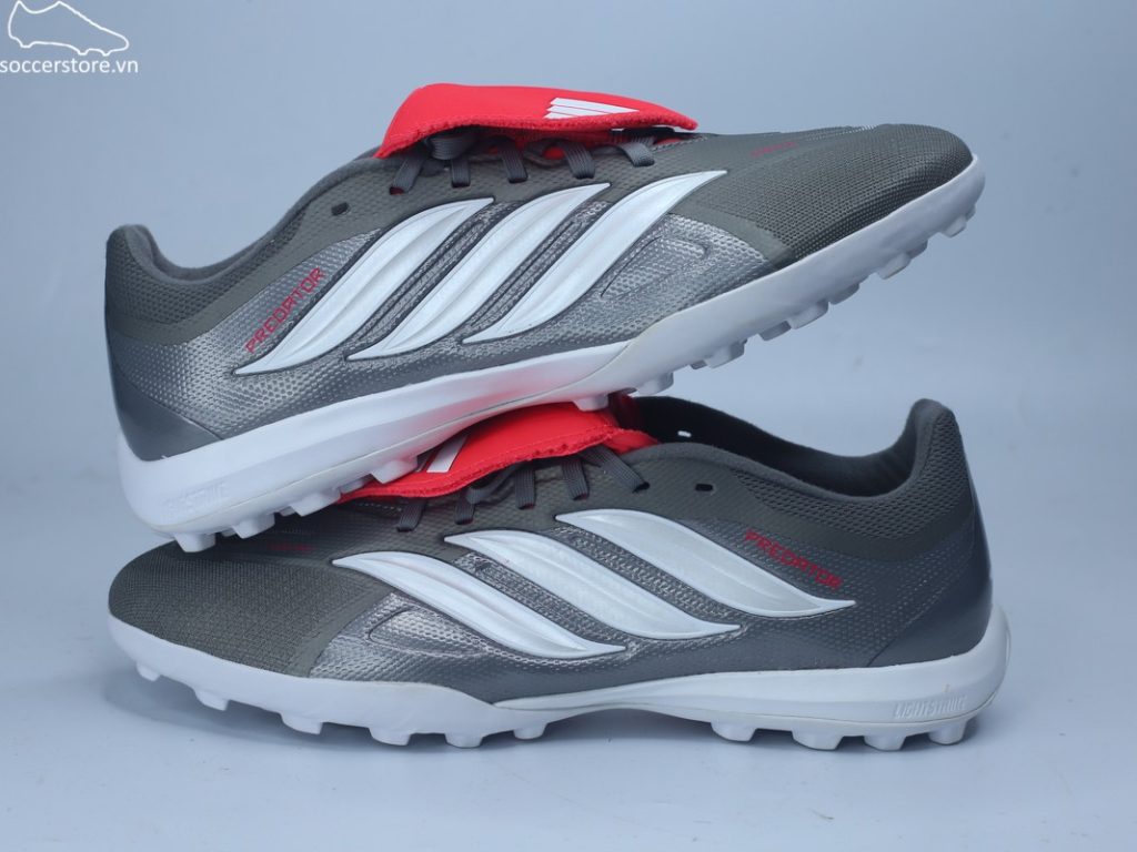 Adidas Predator League TF FT mũi tên bạc JR7875 Finishers Steel