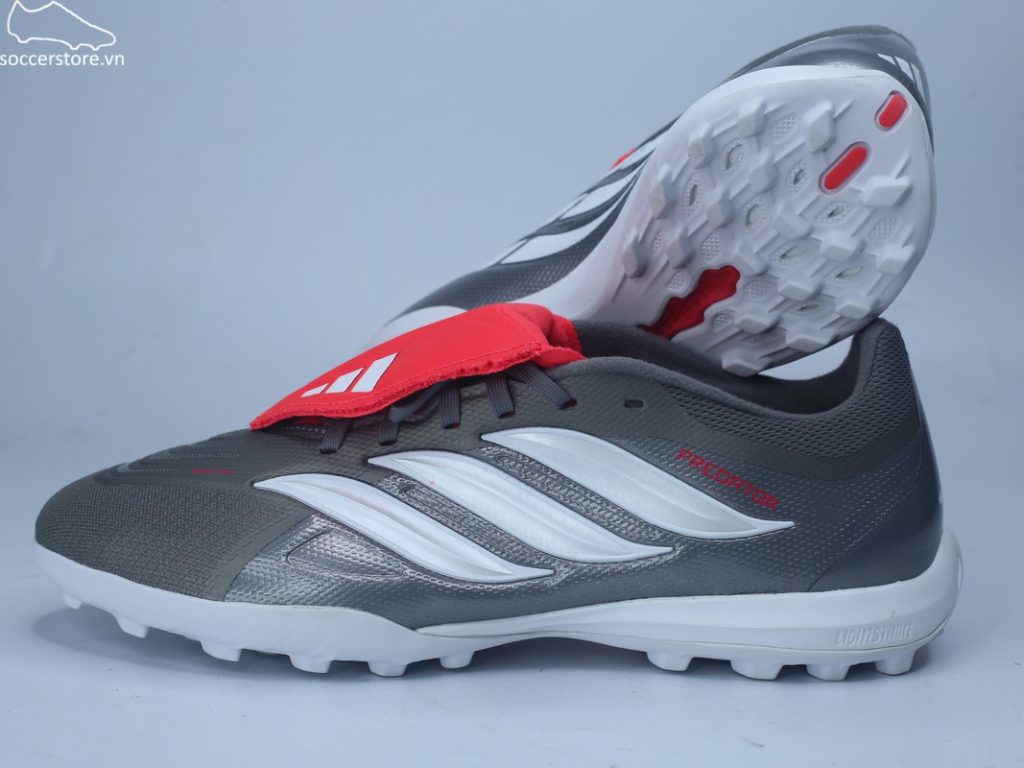 Adidas Predator League TF FT mũi tên bạc JR7875 Finishers Steel