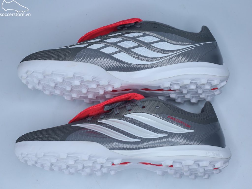 Adidas Predator League TF FT mũi tên bạc JR7875 Finishers Steel