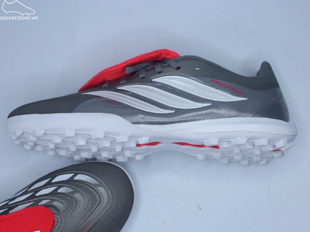 Adidas Predator League TF FT mũi tên bạc JR7875 Finishers Steel