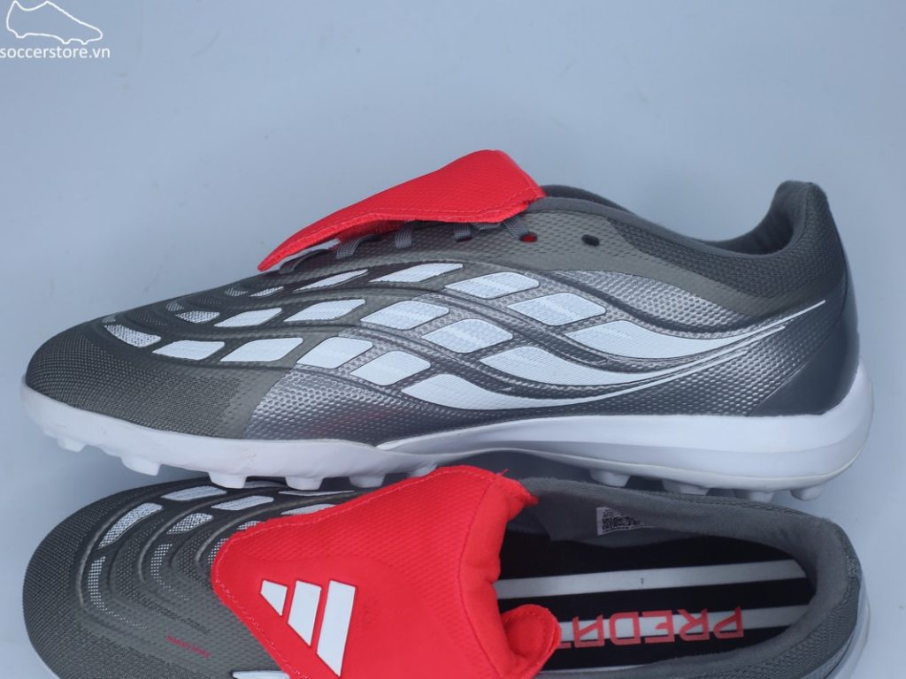 Adidas Predator League TF FT mũi tên bạc JR7875 Finishers Steel