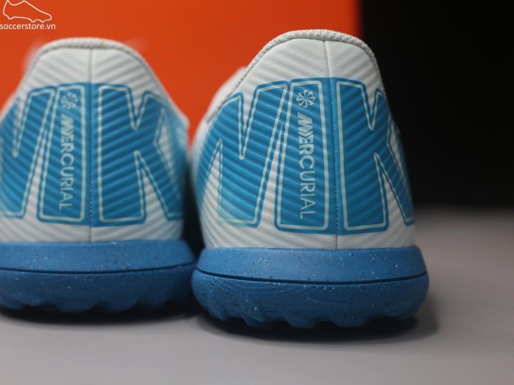 Nike Mercurial Vapor 16 Club TF Jr xanh băng FQ8287-400