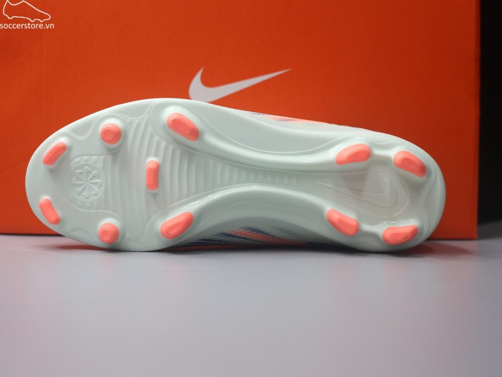 Nike Mercurial Vapor 16 Club FG/MG MDS trắng xanh FZ1614-300