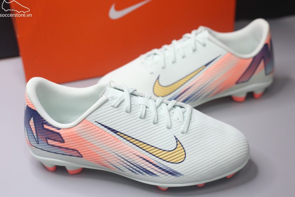 Nike Mercurial Vapor 16 Club FG/MG MDS trắng xanh FZ1614-300