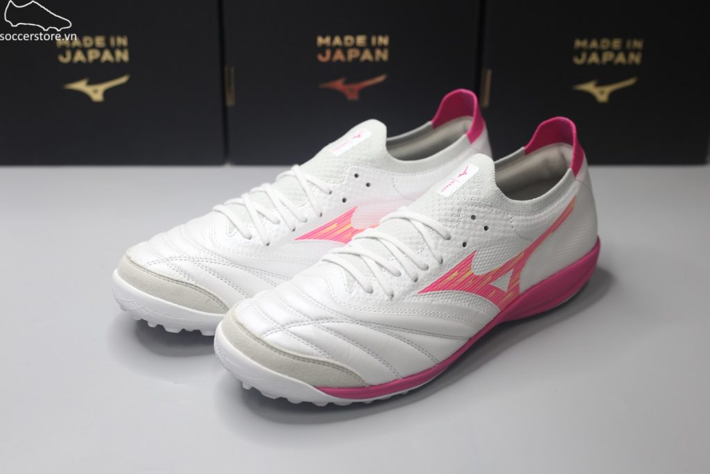 Mizuno Morelia Neo Sala β Japan TF- trắng/ hồng Q1GB264064