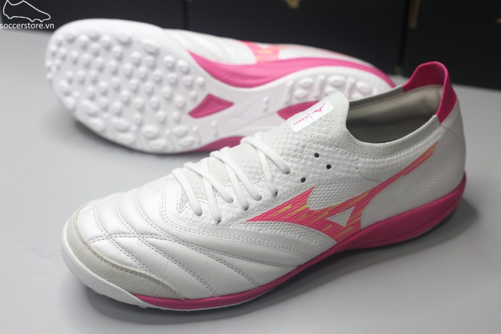 Mizuno Morelia Neo Sala β Japan TF- trắng/ hồng Q1GB264064